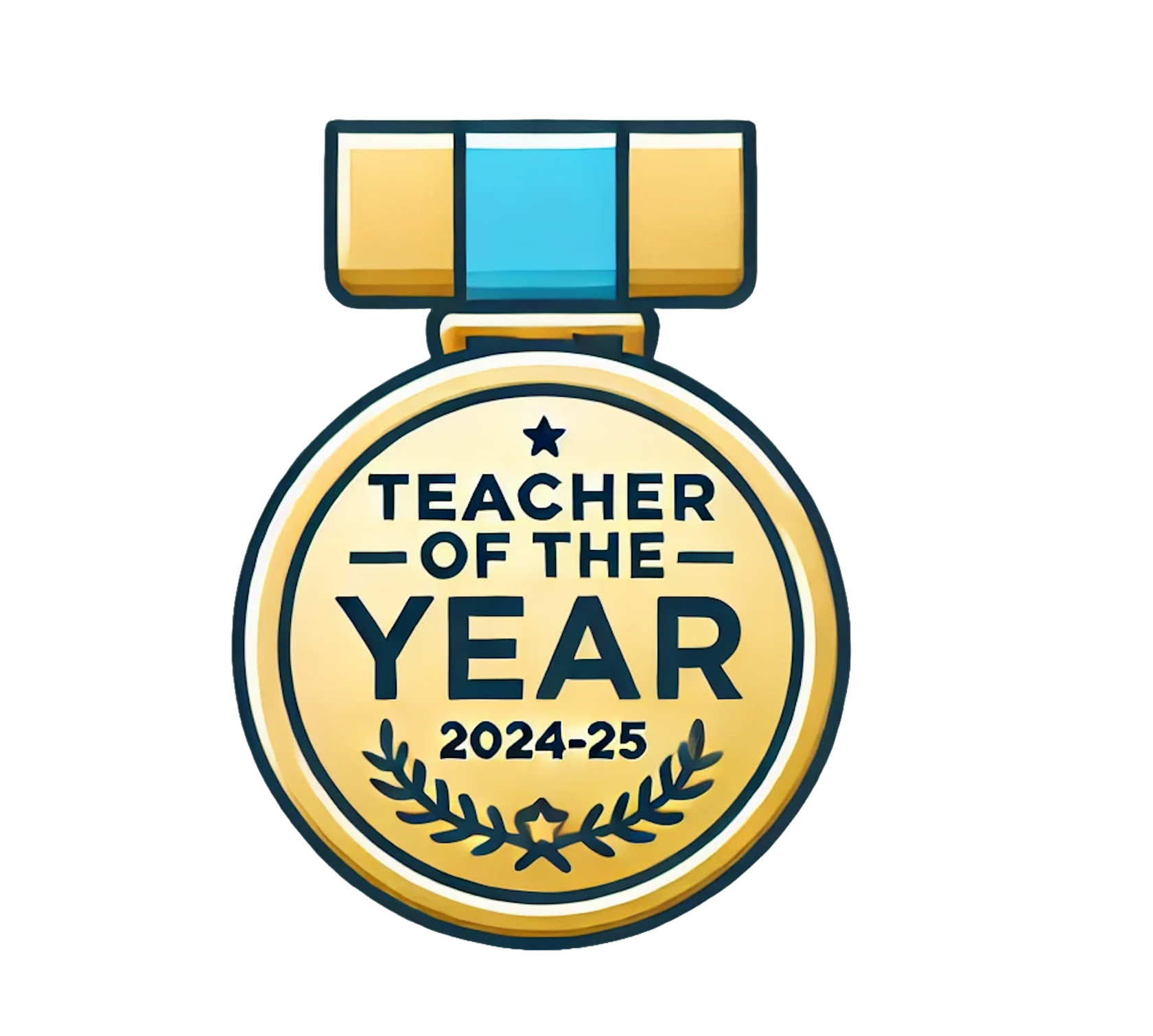  Teacher of the Year Symbol